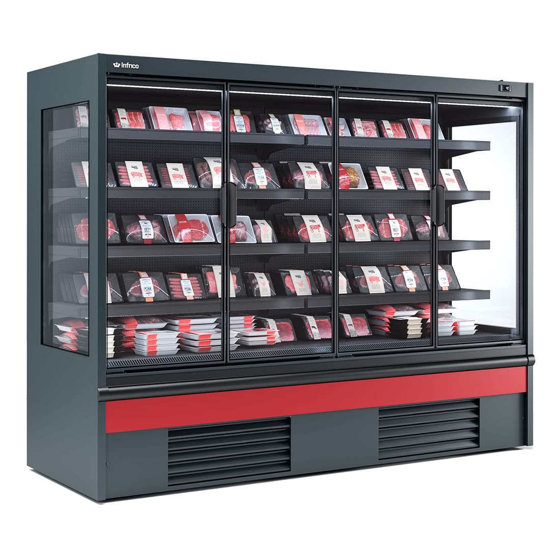 Meat display fridge